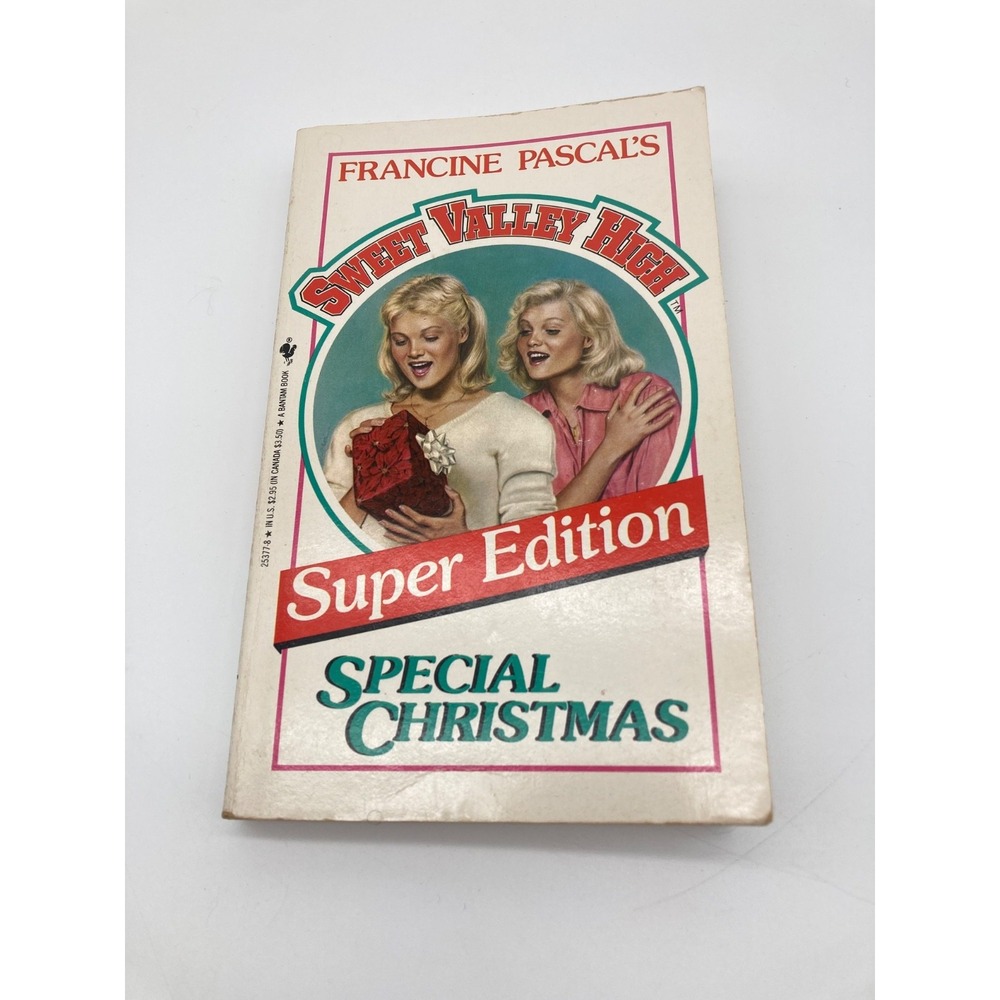 Vintage Sweet Valley High Super Edition Special Christmas Francine Pascal 1985